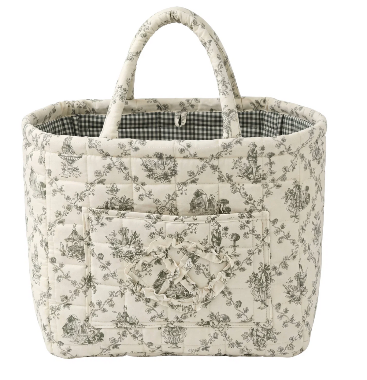 Handmade Kairo™ Quilted Basket Bag