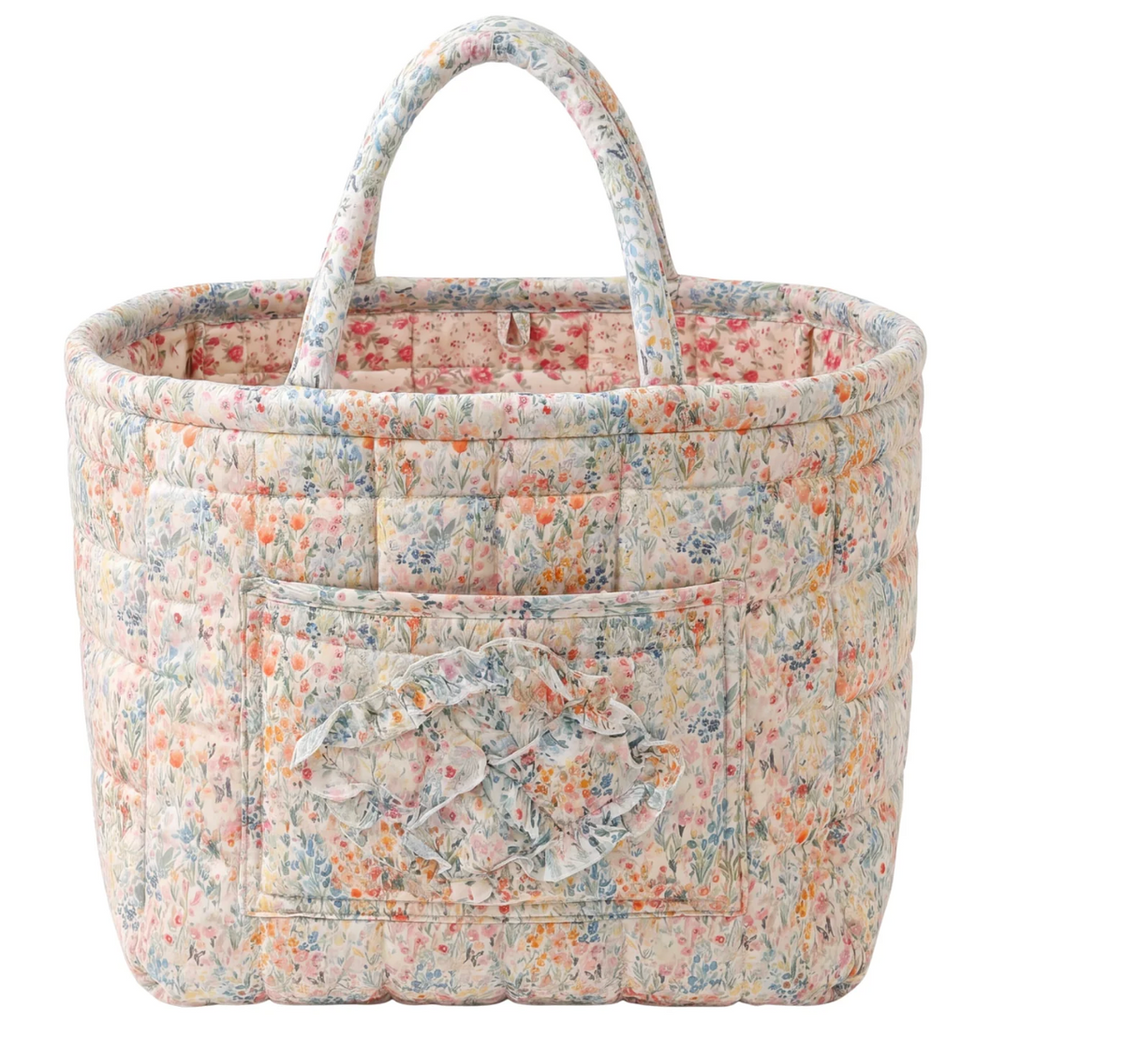 Handmade Kairo™ Quilted Basket Bag