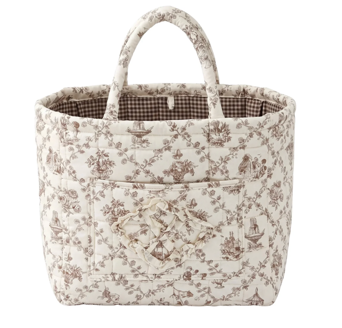 Handmade Kairo™ Quilted Basket Bag