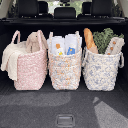 Handmade Kairo™ Quilted Basket Bag